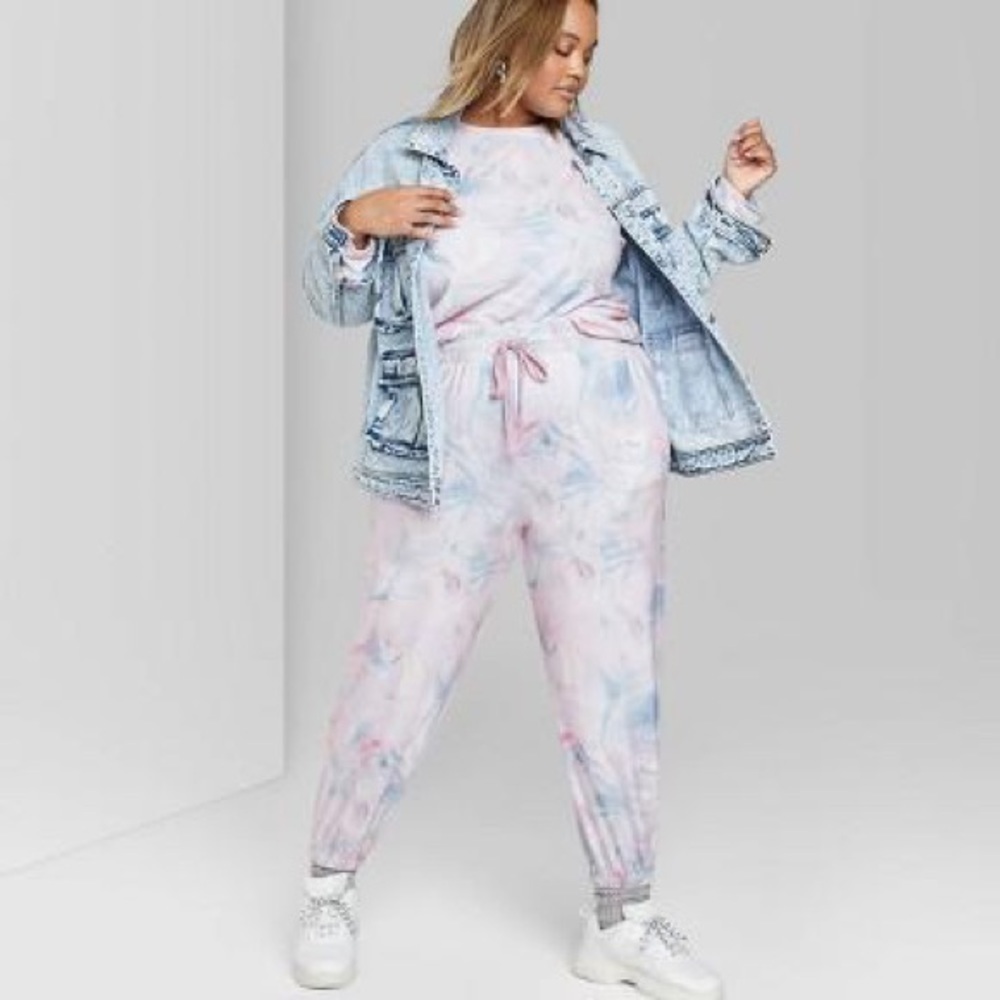 Wild Fable Tie Dye Marbled Jogger Sweatpants - Picture 5 of 6